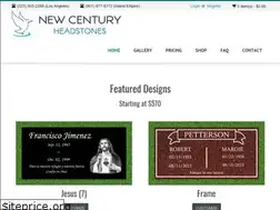 Sites similar to newcenturyheadstones.com