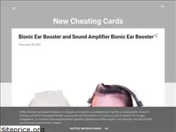 Sites similar to newcheatingcards.blogspot.com