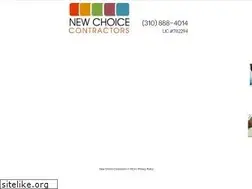 Sites similar to newchoicecontractors.com
