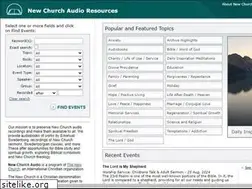 Sites similar to newchurchaudio.org