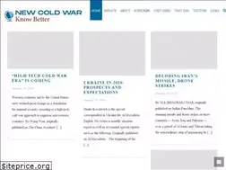 Sites similar to newcoldwar.org