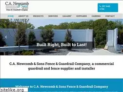 Sites similar to newcombfence.com