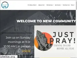 Sites similar to newcommunity.com