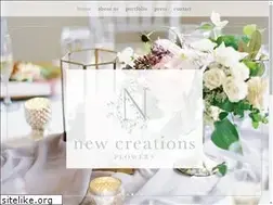 Sites similar to newcreationsflowers.com