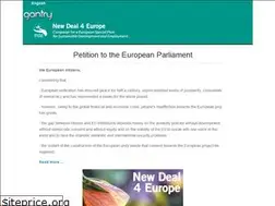 Sites similar to newdeal4europe.eu