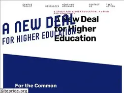 Sites similar to newdealforhighered.org