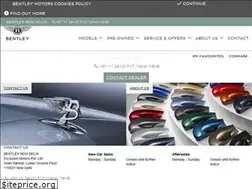 Sites similar to newdelhi.bentleymotors.com