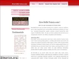 Sites similar to newdelhitutor.com