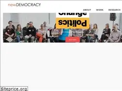 Sites similar to newdemocracy.com.au
