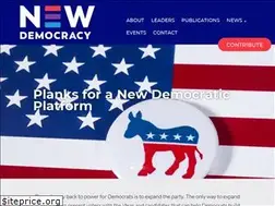 Sites similar to newdemocracy.net