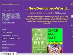 Sites similar to newdemocracyworld.org