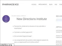 Sites similar to newdirectionsinstitute.org