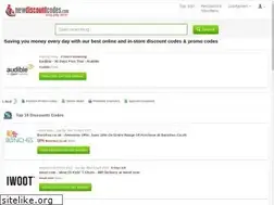 Sites similar to newdiscountcodes.com