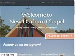 Sites similar to newdurhamchapel.org