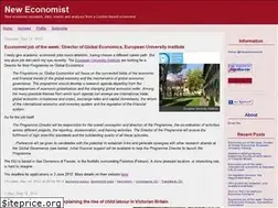 Sites similar to neweconomist.blogs.com