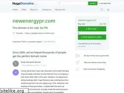 Sites similar to newenergypr.com