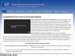 Sites similar to newenglandsoundproofing.com