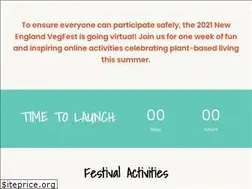 Sites similar to newenglandvegfest.com