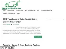 Sites similar to newesthybridcars.com