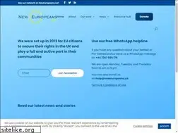 Sites similar to neweuropeans.uk