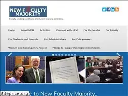 Sites similar to newfacultymajority.info