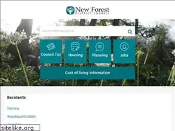 Sites similar to newforest.gov.uk