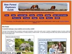 Sites similar to newforestexplorersguide.co.uk