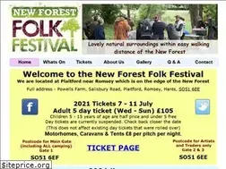Sites similar to newforestfolkfestival.co.uk