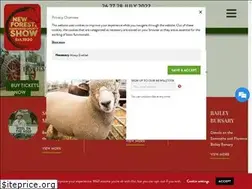 Sites similar to newforestshow.co.uk