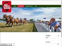 Sites similar to newforestshow.ticketsrv.co.uk
