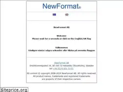 Sites similar to newformat.se