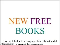 Sites similar to newfreebooks.com