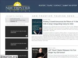 Sites similar to newfrontiertouring.com