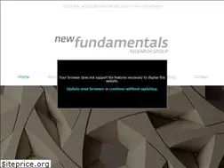 Sites similar to newfundamentals.it