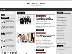 Sites similar to newfunnywifinames.website