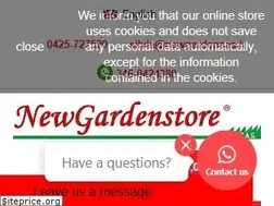 Sites similar to newgardenstore.eu