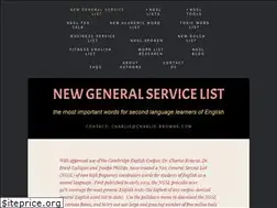 Sites similar to newgeneralservicelist.org