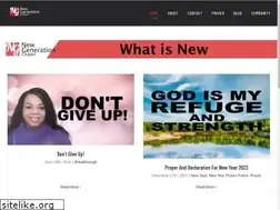 Sites similar to newgenerationchapel.org