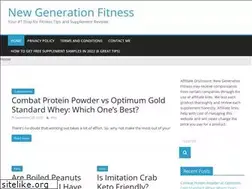 Sites similar to newgenerationfitness.net