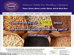 Sites similar to newgenerationfoods.com