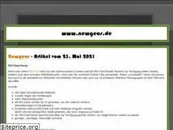 Sites similar to newgeos.de