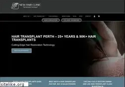 Sites similar to newhairclinic.com.au