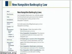 Sites similar to newhampshirebankruptcy.com