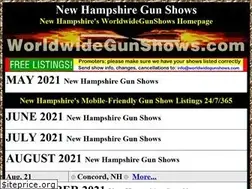 Sites similar to newhampshiregunshows.com