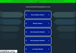Sites similar to newhampshireweather.com