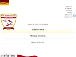 Sites similar to newheightsacademy.org