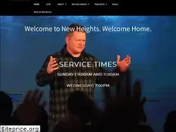 Sites similar to newheightschurch.info