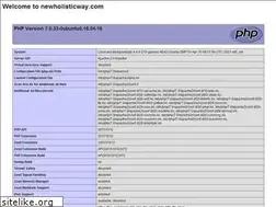 Sites similar to newholisticway.com