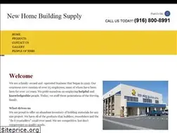 Sites similar to newhomebldgsupply.net