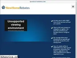 Sites similar to newhomerebates.com